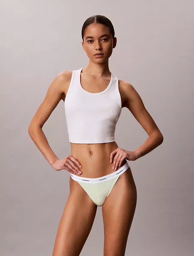 Cotton Stretch Rib 3-Pack String Bikini Cotton Stretch Rib 3-Pack String Bikini