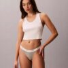Cotton Stretch Rib 3-Pack String Thong Cotton Stretch Rib 3-Pack String Thong