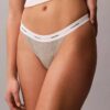 Cotton Stretch Rib 3-Pack String Thong Cotton Stretch Rib 3-Pack String Thong