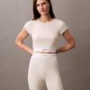 Cotton Stretch Rib Bike Shorts