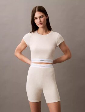Cotton Stretch Rib Bike Shorts Cotton Stretch Rib Bike Shorts