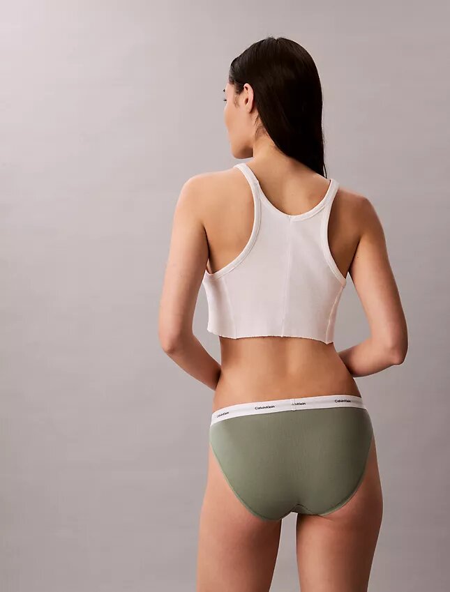 Cotton Stretch Rib Bikini Cotton Stretch Rib Bikini