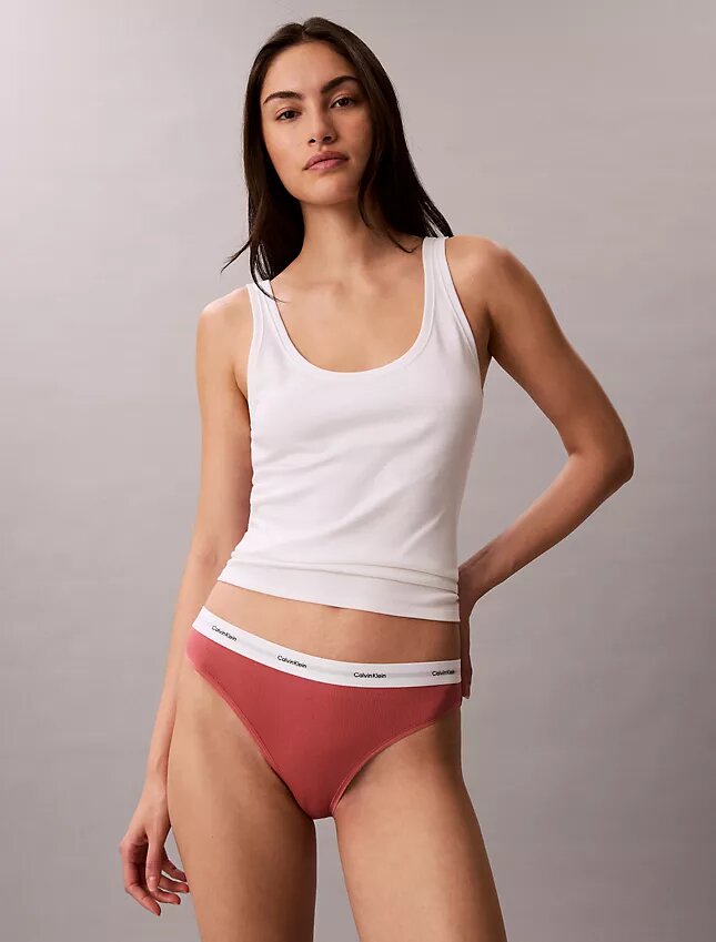 Cotton Stretch Rib Bikini Cotton Stretch Rib Bikini