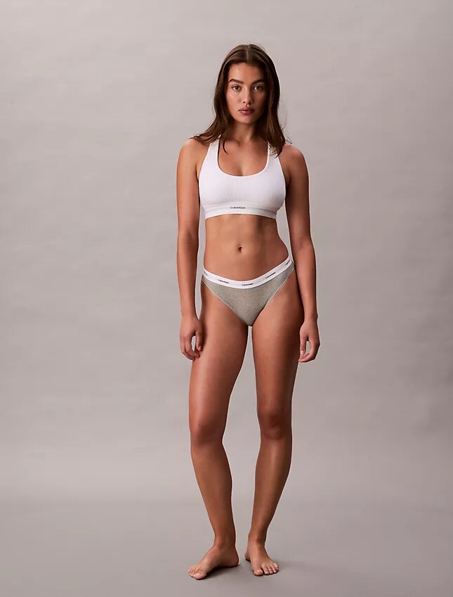 Cotton Stretch Rib Bikini Cotton Stretch Rib Bikini