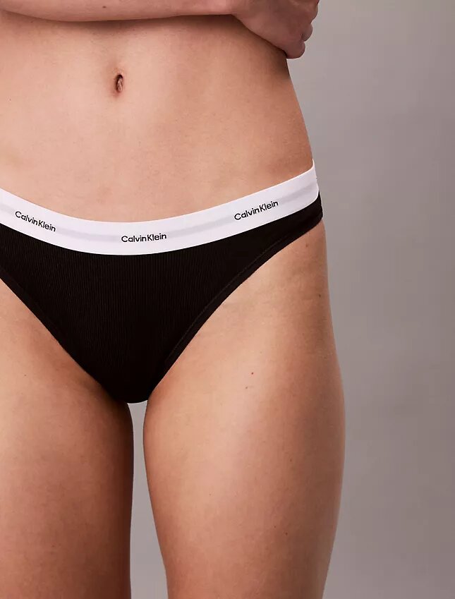 Cotton Stretch Rib Bikini Cotton Stretch Rib Bikini