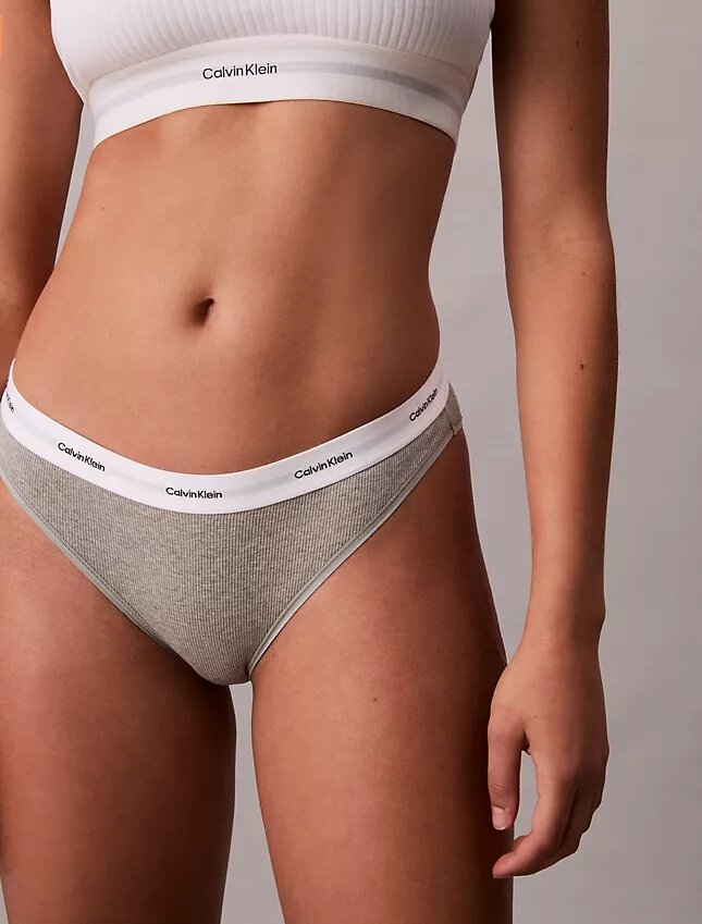 Cotton Stretch Rib Bikini Cotton Stretch Rib Bikini