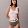 Cotton Stretch Rib High Rise Brief Cotton Stretch Rib High Rise Brief