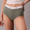 Cotton Stretch Rib High Rise Brief Cotton Stretch Rib High Rise Brief