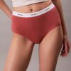 Cotton Stretch Rib High Rise Brief Cotton Stretch Rib High Rise Brief