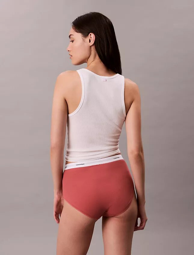 Cotton Stretch Rib High Rise Brief Cotton Stretch Rib High Rise Brief