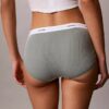 Cotton Stretch Rib Hipster