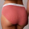 Cotton Stretch Rib Hipster