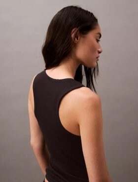 Cotton Stretch Rib Tank Top