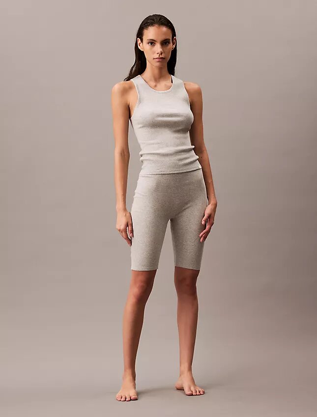 Cotton Stretch Rib Tank Top Cotton Stretch Rib Tank Top