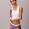 Cotton Stretch Rib Thong