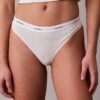 Cotton Stretch Rib Thong