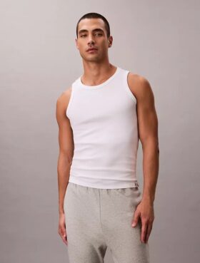 Cotton Stretch Sleep Tank Top Cotton Stretch Sleep Tank Top
