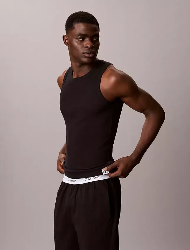 Cotton Stretch Sleep Tank Top Cotton Stretch Sleep Tank Top