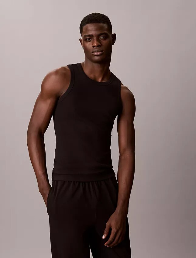Cotton Stretch Sleep Tank Top Cotton Stretch Sleep Tank Top