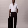 Cotton Stretch Slim Button-Down Shirt