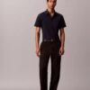 Cotton Stretch Slim Button-Down Shirt