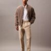 Cotton Stretch Slim Button-Down Shirt