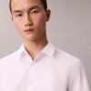 Cotton Stretch Slim Button-Down Shirt