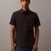 Cotton Stretch Slim Button-Down Shirt