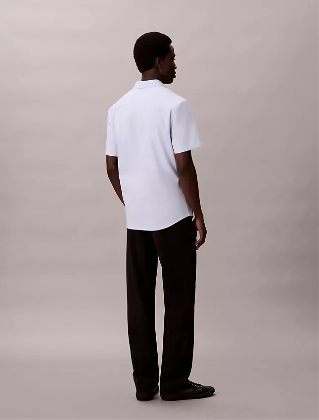 Cotton Stretch Slim Button-Down Shirt Cotton Stretch Slim Button-Down Shirt