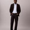 Cotton Stretch Slim Stripe Button-Down Shirt