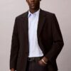 Cotton Stretch Slim Stripe Button-Down Shirt