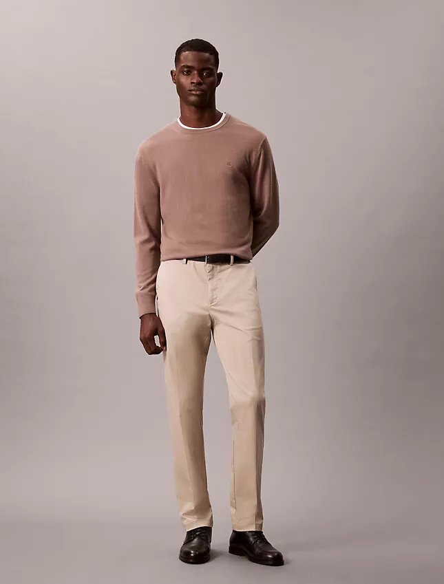 Cotton Stretch Slim Trousers Cotton Stretch Slim Trousers