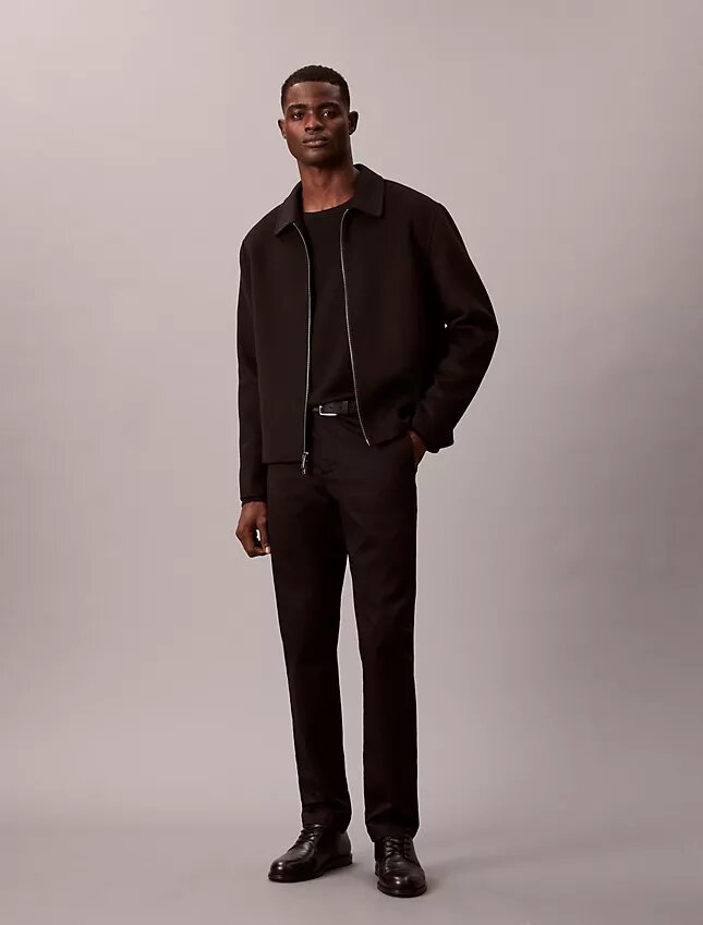 Cotton Stretch Slim Trousers Cotton Stretch Slim Trousers