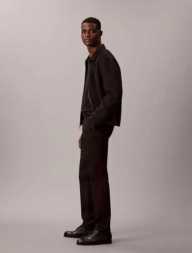 Cotton Stretch Slim Trousers Cotton Stretch Slim Trousers