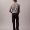 Cotton Stretch Slim Trousers