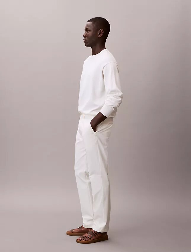 Cotton Stretch Slim Trousers Cotton Stretch Slim Trousers