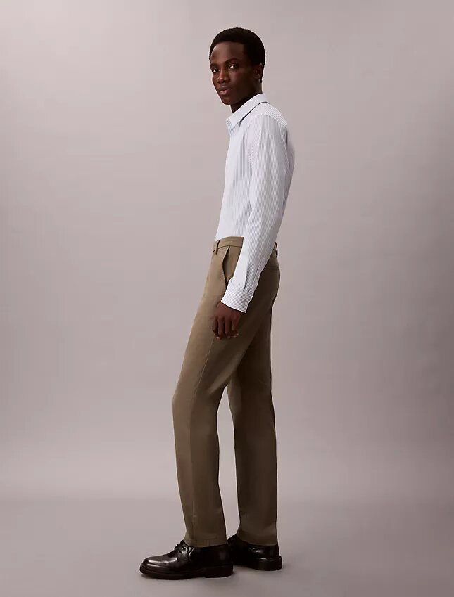 Cotton Stretch Slim Trousers Cotton Stretch Slim Trousers