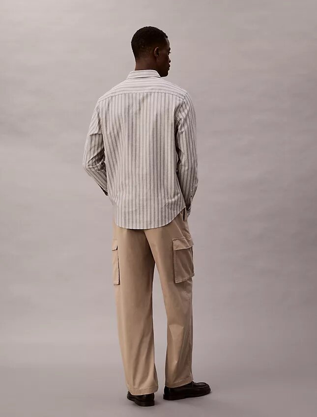 Cotton Stretch Straight Fit Cargo Pants Cotton Stretch Straight Fit Cargo Pants