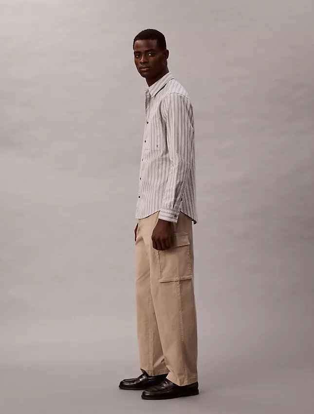 Cotton Stretch Straight Fit Cargo Pants Cotton Stretch Straight Fit Cargo Pants