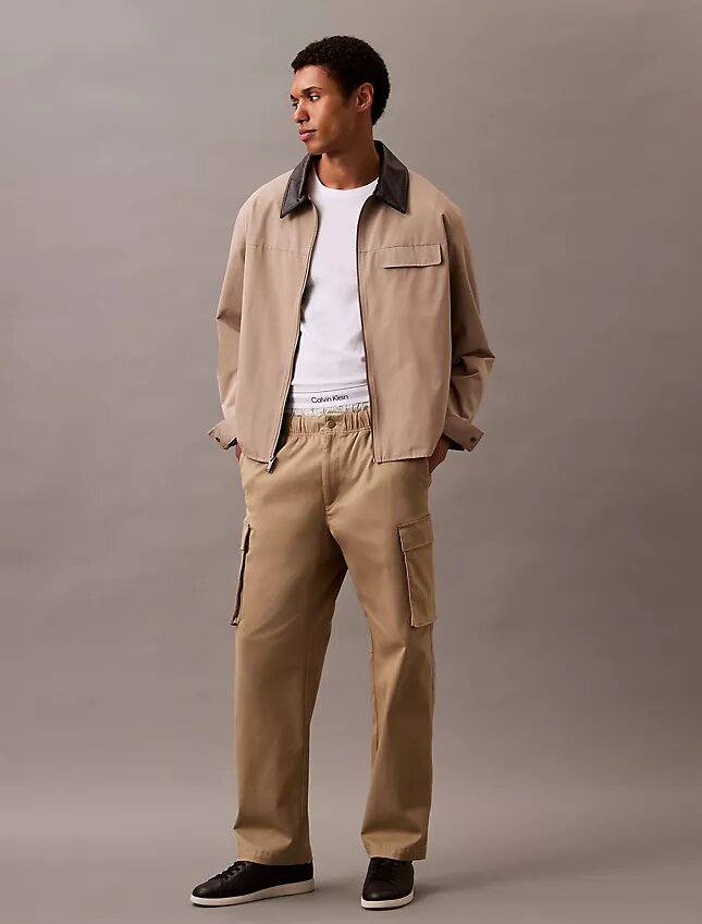 Cotton Stretch Straight Fit Cargo Pants Cotton Stretch Straight Fit Cargo Pants