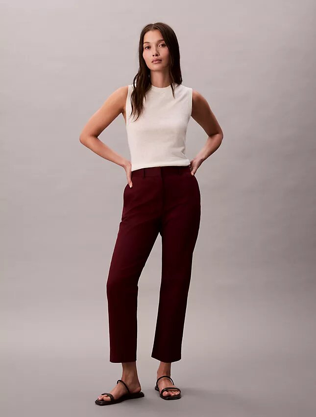 Cotton Stretch Straight Fit Chino Pants Cotton Stretch Straight Fit Chino Pants