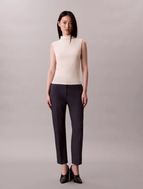 Cotton Stretch Straight Fit Chino Pants