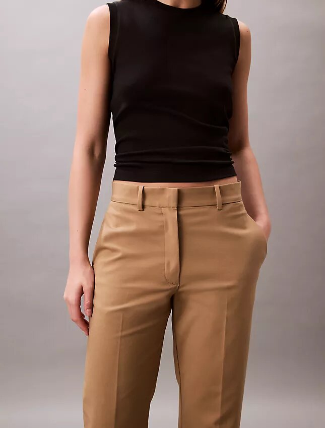 Cotton Stretch Straight Fit Chino Pants Cotton Stretch Straight Fit Chino Pants