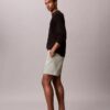 Cotton Stretch Straight Shorts Cotton Stretch Straight Shorts