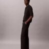 Cotton Stretch Straight Trousers Cotton Stretch Straight Trousers