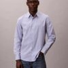 Cotton Stretch Stripe Classic Button-Down Shirt