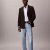 Cotton Stretch Stripe Classic Button-Down Shirt
