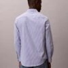 Cotton Stretch Stripe Classic Button-Down Shirt