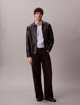 Cotton Stretch Stripe Oxford Classic Button-Down Shirt
