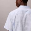 Cotton Stretch Stripe Short Sleeve Button-Down Shirt Cotton Stretch Stripe Short Sleeve Button-Down Shirt